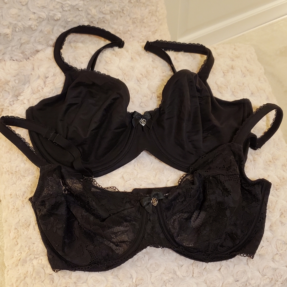 Victoria Secret Black Bras (2)